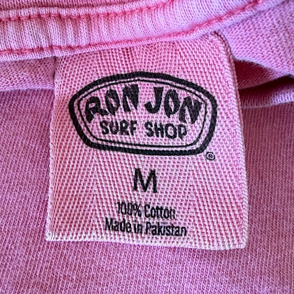 Ron Jon Pink Short Sleeve Tee in size Medium - Picture 3 of 5